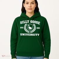 Silly Goose University Funny Meme School Bird Hoodie thumb 5