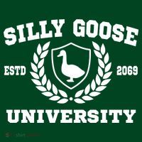 Silly Goose University Funny Meme School Bird Mousepad thumb 1