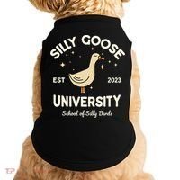 Silly Goose University School Of Silly Birds Sweatshirt Doggie Tank thumb 0