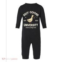 Silly Goose University School Of Silly Birds Sweatshirt Infant Fleece One Piece thumb 0
