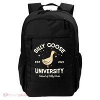 Silly Goose University School Of Silly Birds Sweatshirt Backpack thumb 0