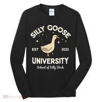 Silly Goose University School Of Silly Birds Sweatshirt Tall Long Sleeve Shirt thumb 0