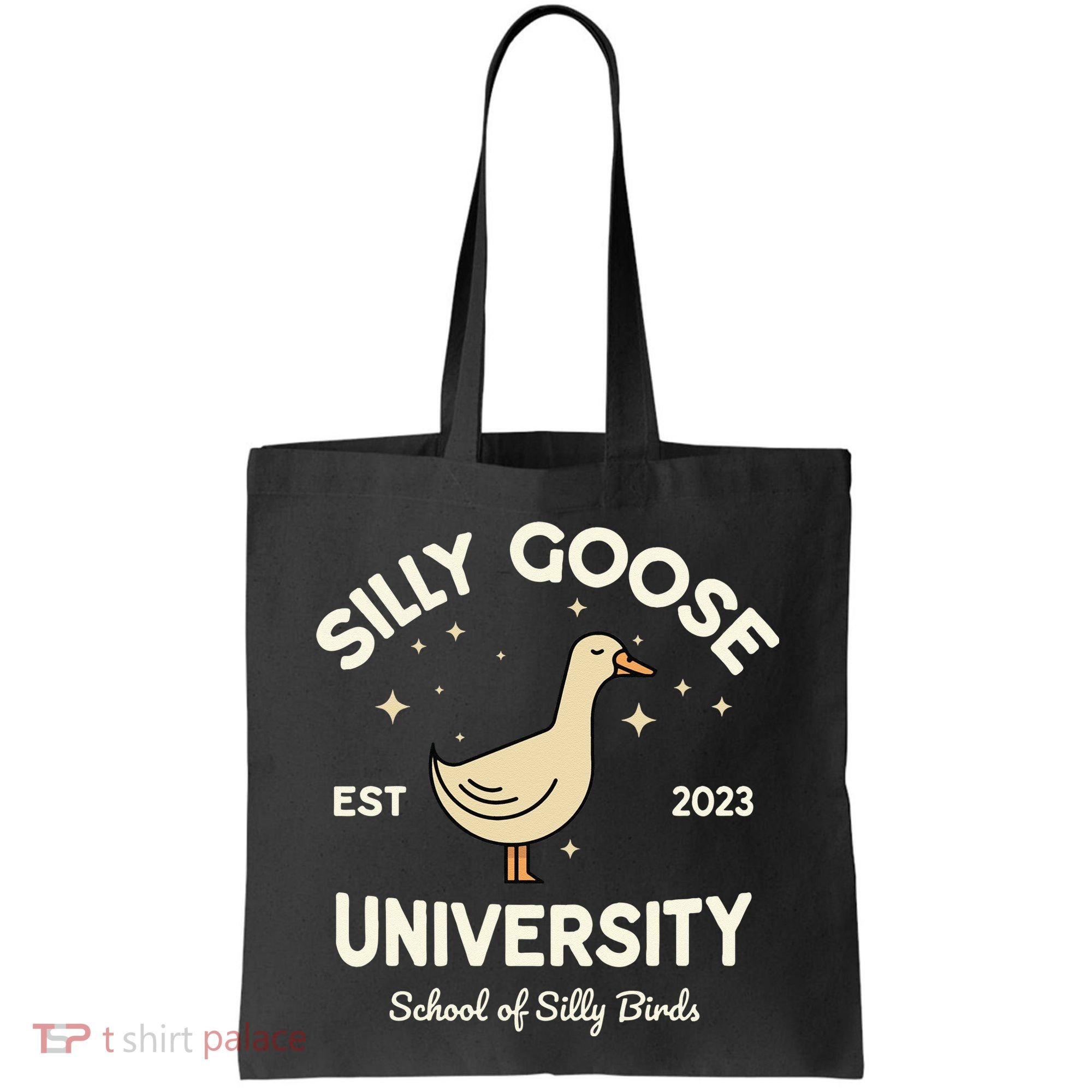 Silly Goose University School Of Silly Birds Sweatshirt Tote Bag