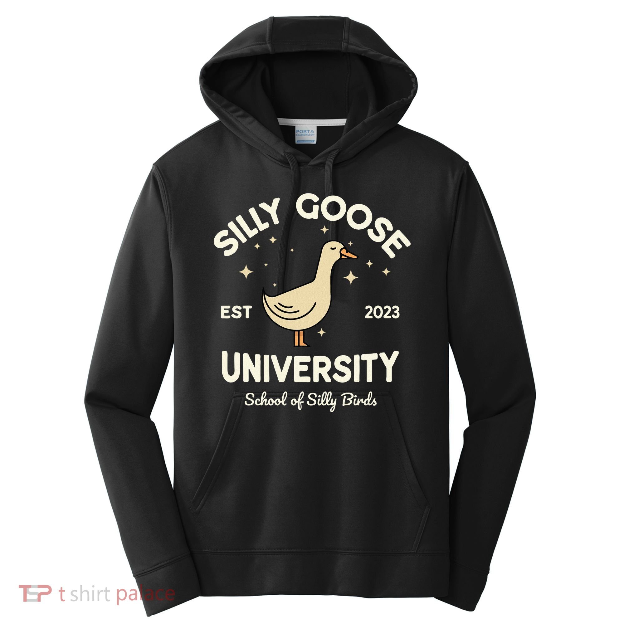 Silly Goose University School Of Silly Birds Sweatshirt Performance Fleece Hoodie