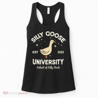 Silly Goose University School Of Silly Birds Sweatshirt Women's Tank Top thumb 0