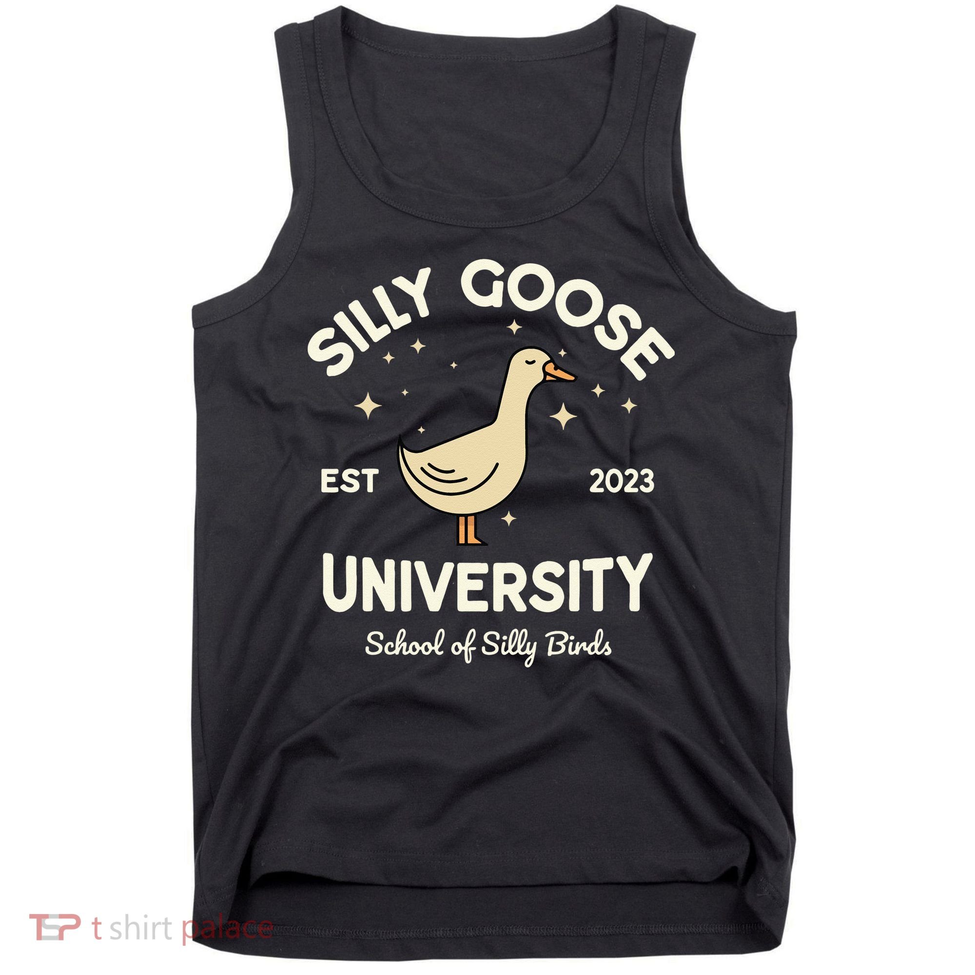 Silly Goose University School Of Silly Birds Sweatshirt Tank Top