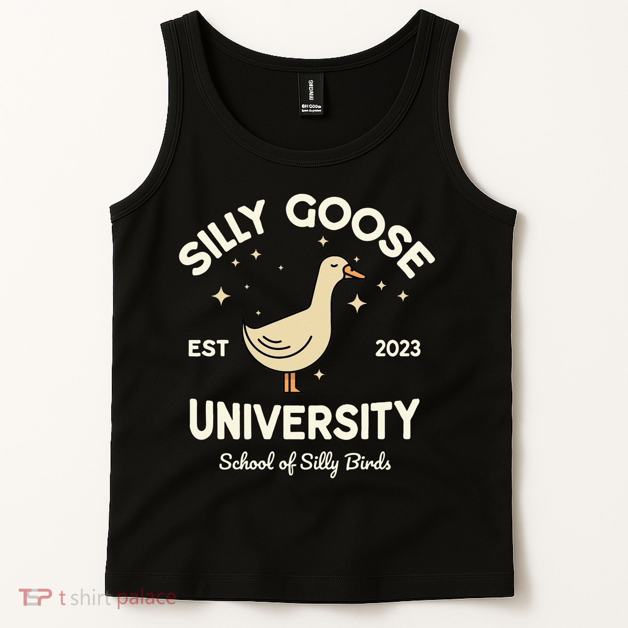 Silly Goose University School Of Silly Birds Sweatshirt Tank Top
