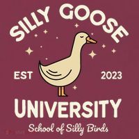 Silly Goose University School Of Silly Birds Sweatshirt 16oz Travel Tumbler thumb 2