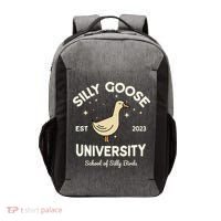 Silly Goose University School Of Silly Birds Sweatshirt Vector Backpack thumb 0