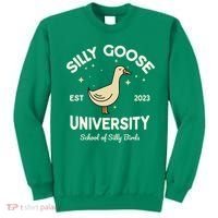 Silly Goose University School Of Silly Birds Sweatshirt Sweatshirt thumb 0