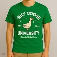 Silly Goose University School Of Silly Birds Sweatshirt T-Shirt thumb 3