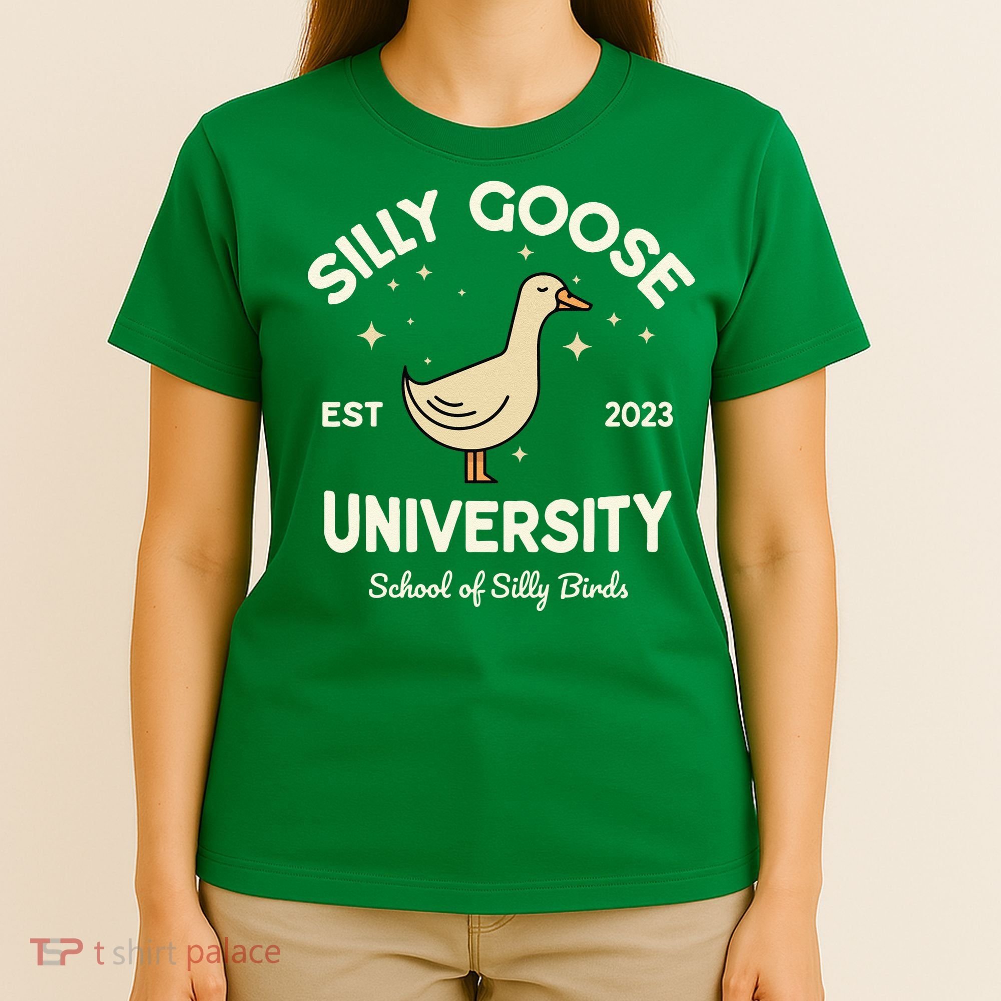 Silly Goose University School Of Silly Birds Sweatshirt T-Shirt