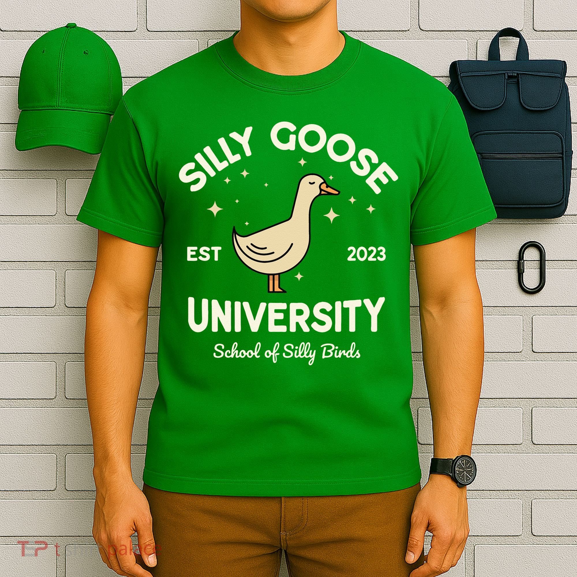 Silly Goose University School Of Silly Birds Sweatshirt T-Shirt