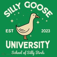 Silly Goose University School Of Silly Birds Sweatshirt Mousepad thumb 1