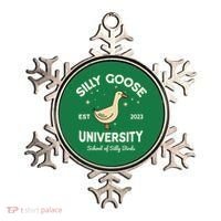 Silly Goose University School Of Silly Birds Sweatshirt Ornament thumb 0