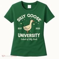 Silly Goose University School Of Silly Birds Sweatshirt Women's T-Shirt thumb 0