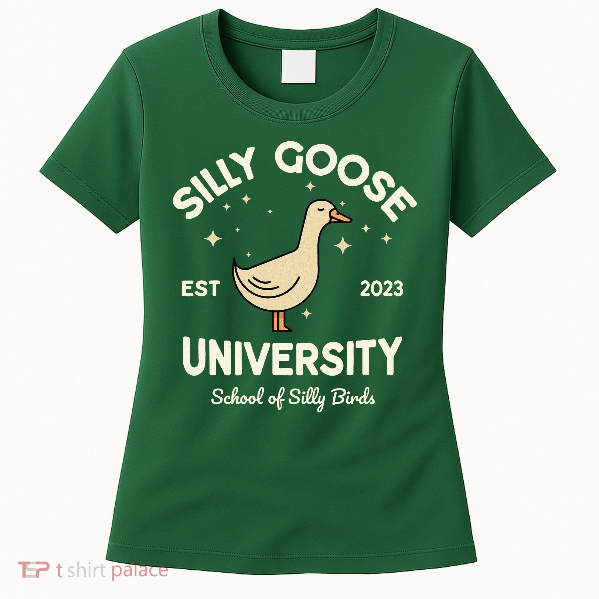 Silly Goose University School Of Silly Birds Sweatshirt Women's T-Shirt