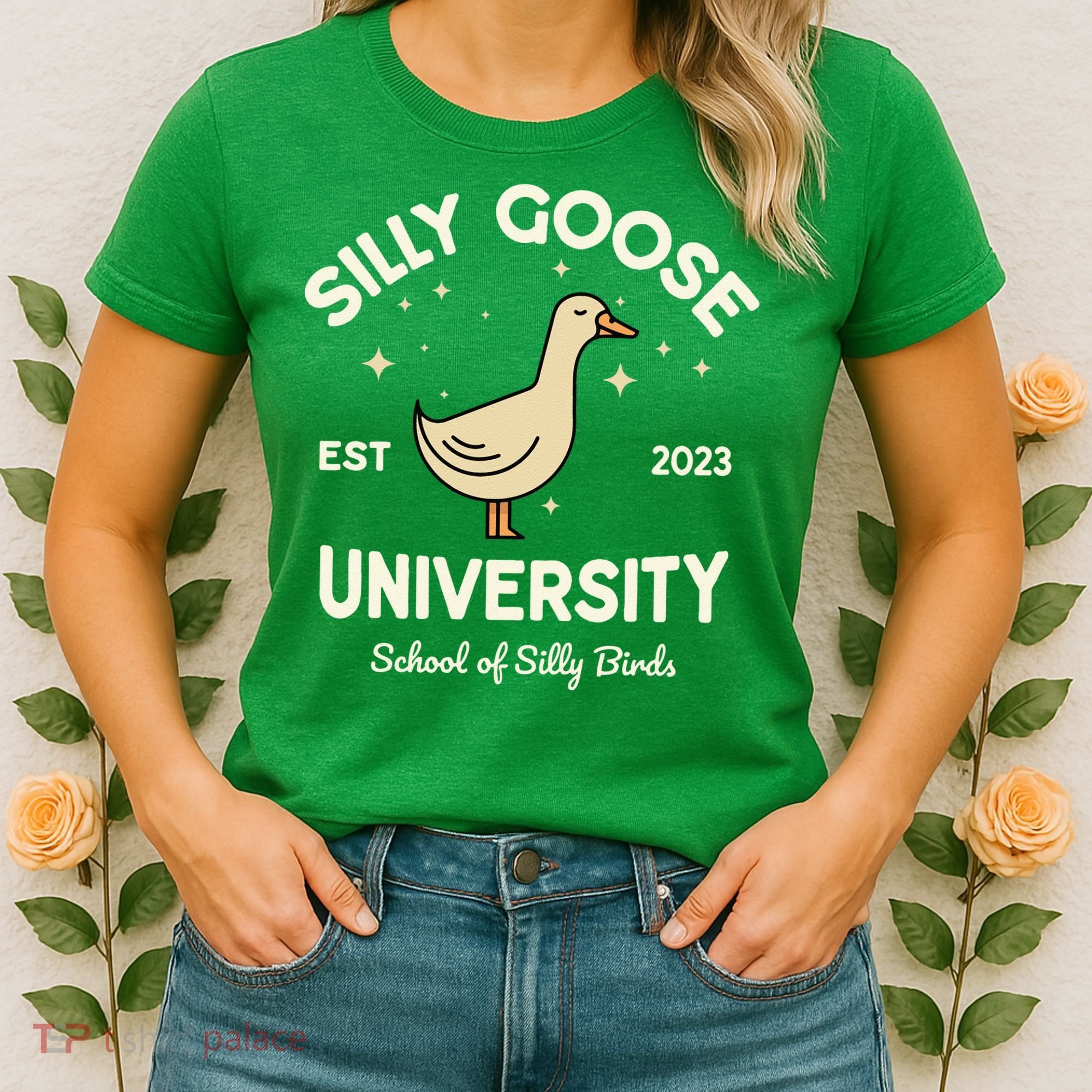 Silly Goose University School Of Silly Birds Sweatshirt Women's T-Shirt
