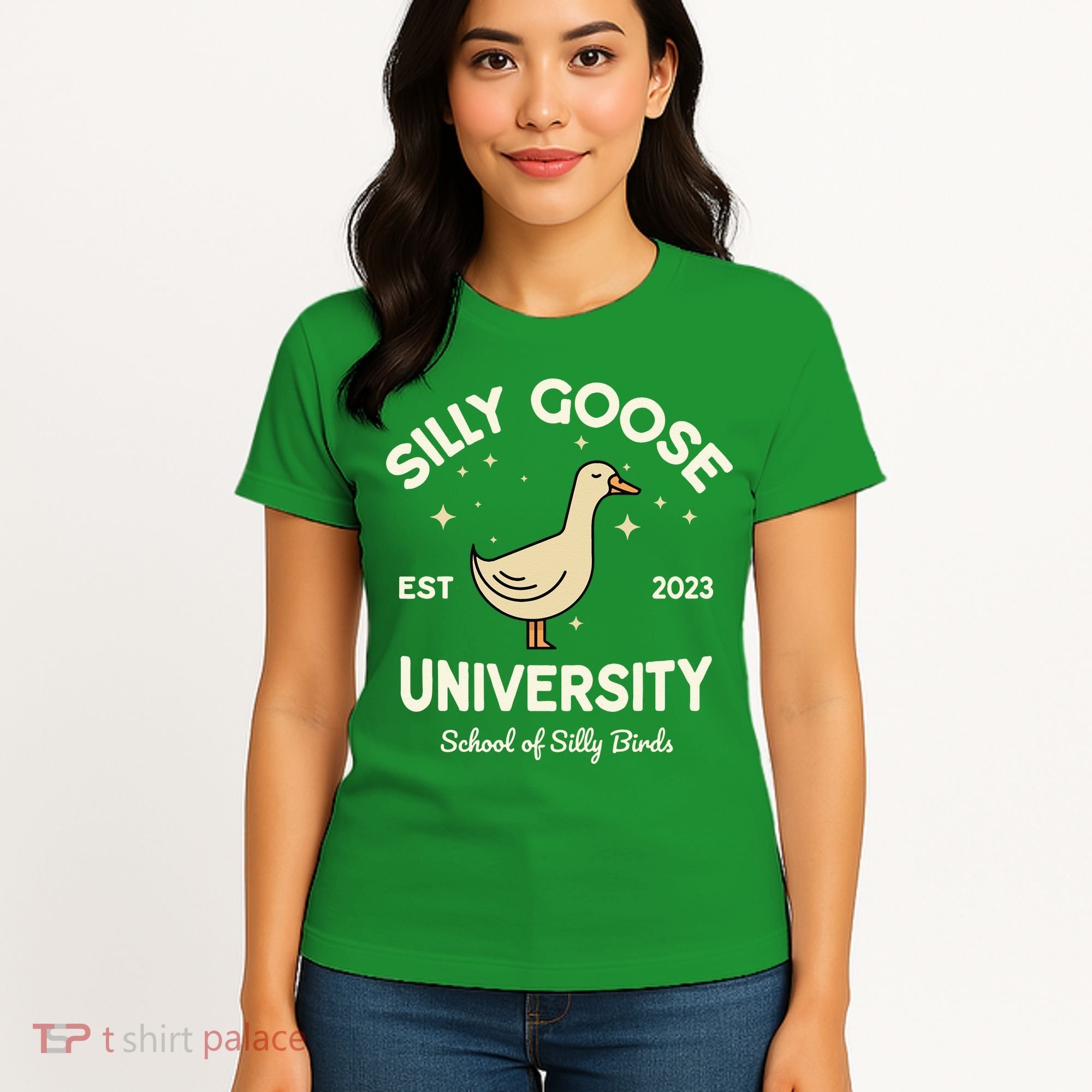 Silly Goose University School Of Silly Birds Sweatshirt Women's T-Shirt