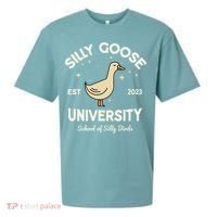 Silly Goose University School Of Silly Birds Sweatshirt Sueded Cloud Jersey T-Shirt thumb 0