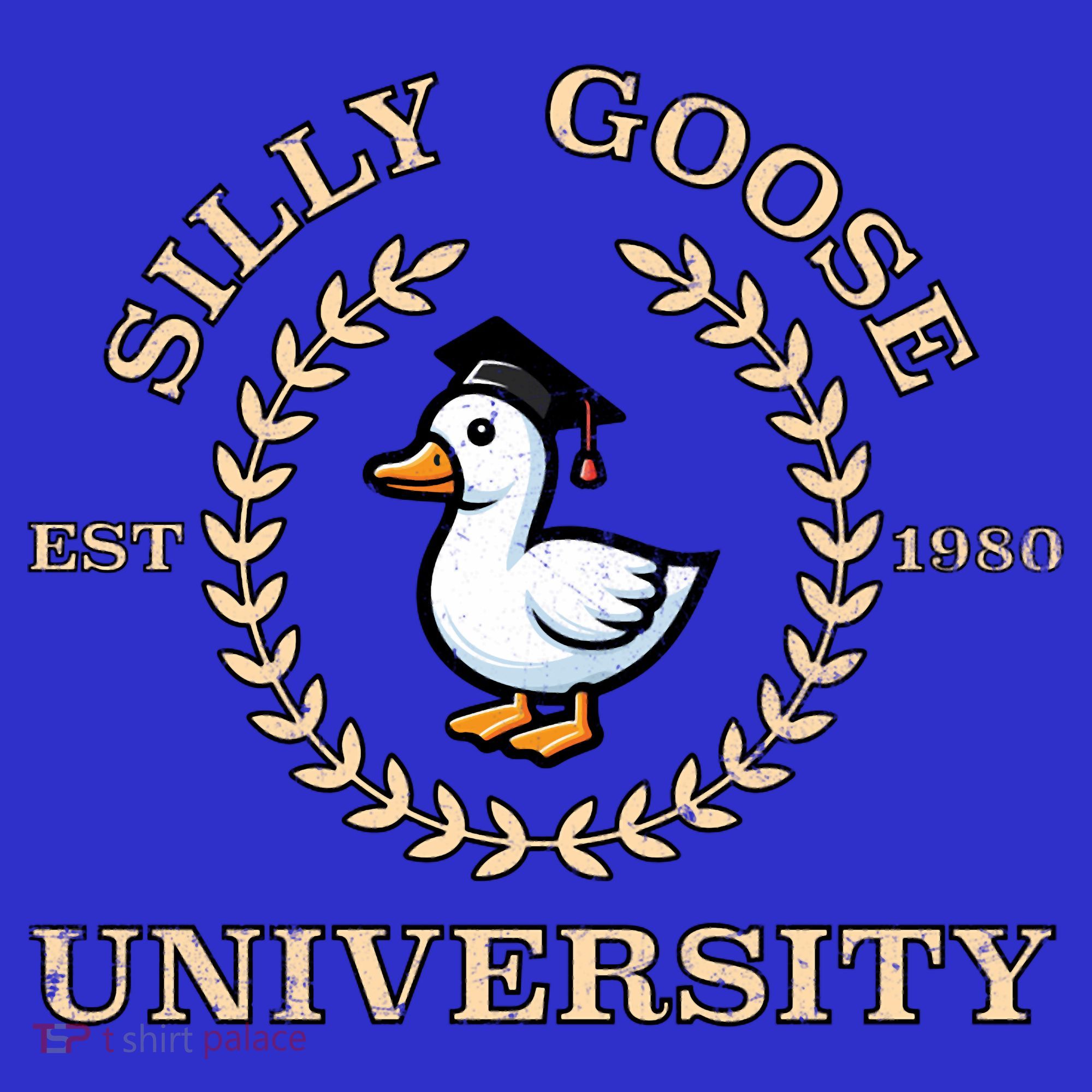 Silly Goose University Kids Long Sleeve Shirt