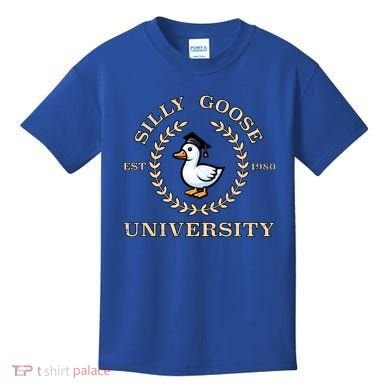 Silly Goose University Kids T-Shirt