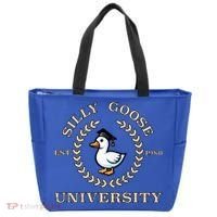 Silly Goose University Tote Bag thumb 0