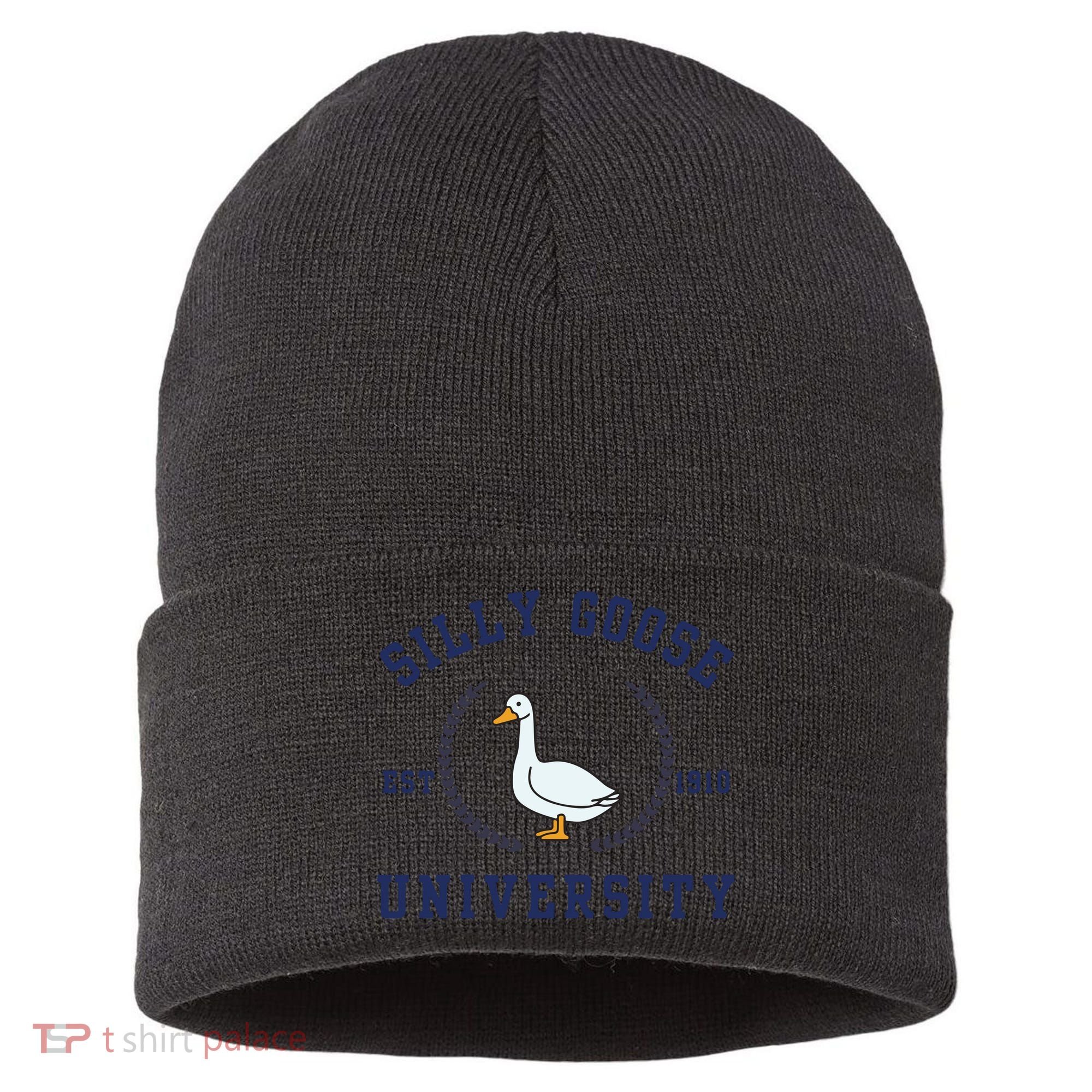 Silly Goose University Sustainable Knit Beanie
