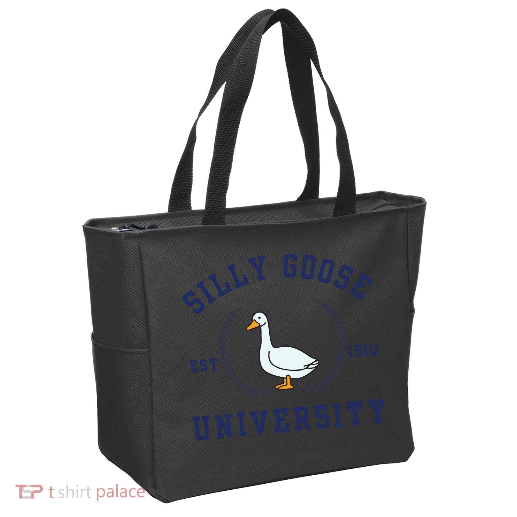 Silly Goose University Tote Bag