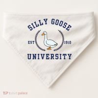 Silly Goose University USA-Made Doggie Bandana thumb 0