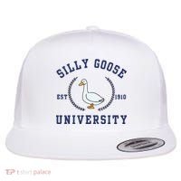 Silly Goose University Flat Bill Trucker Hat thumb 0