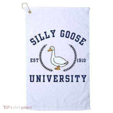 Silly Goose University Golf Towel