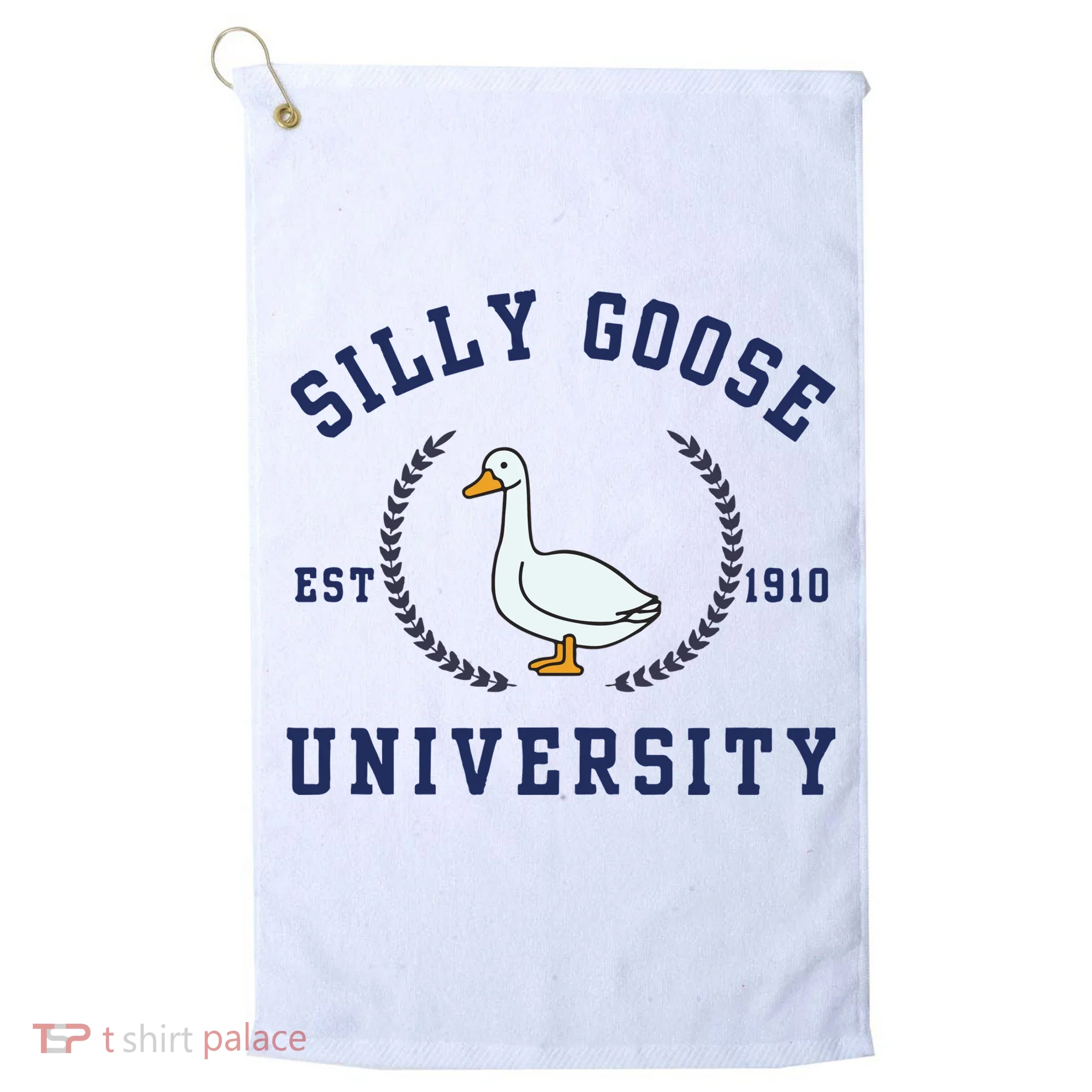 Silly Goose University Golf Towel