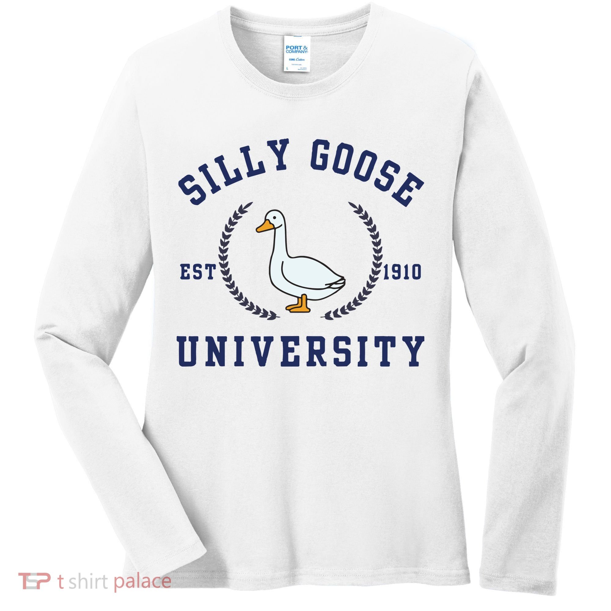 Silly Goose University Women's Long Sleeve Shirt