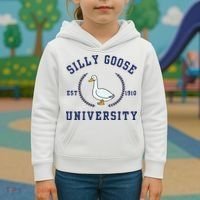 Silly Goose University Kids Hoodie thumb 3