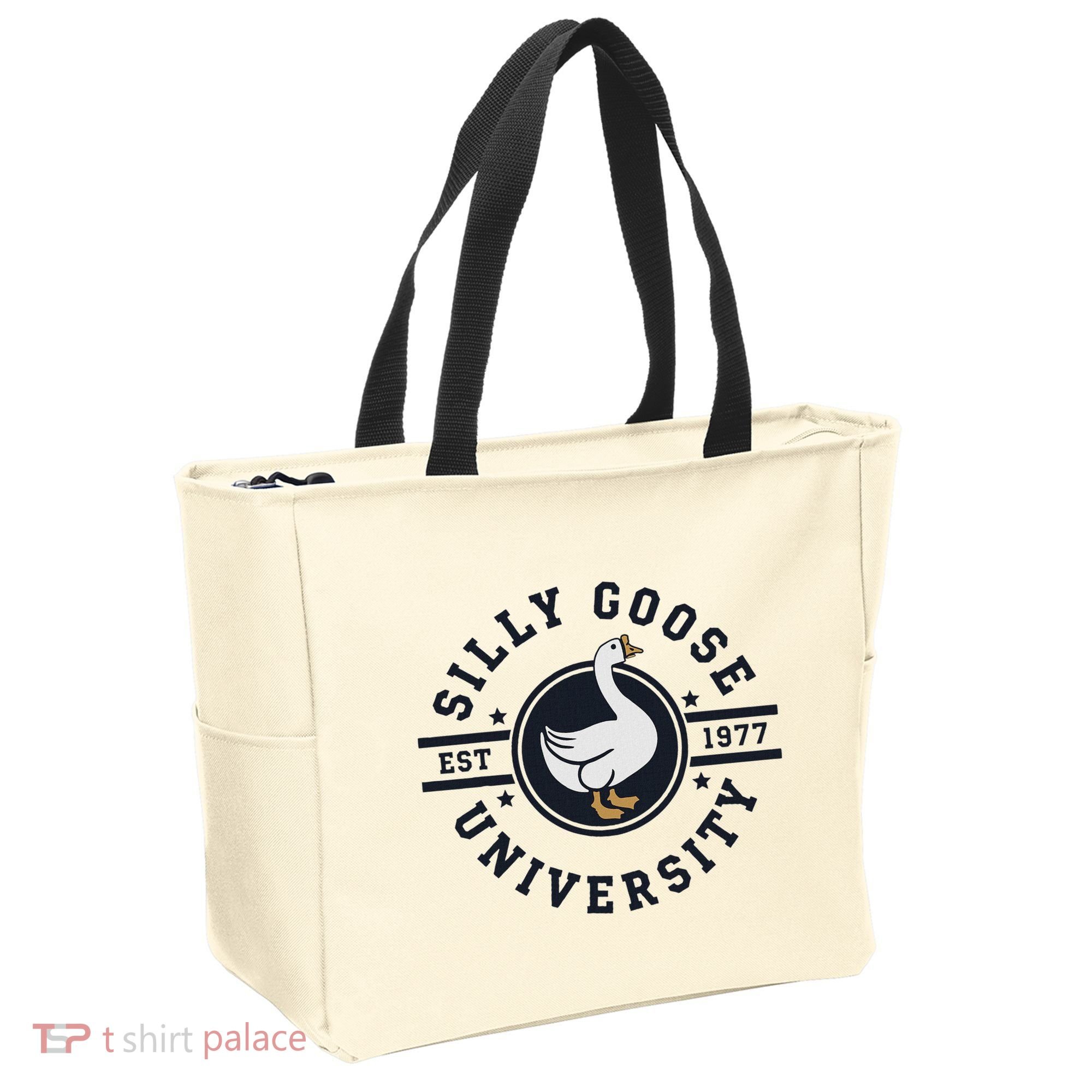 Silly Goose U.N.I.V.E.R.S.I.T.Y Tote Bag