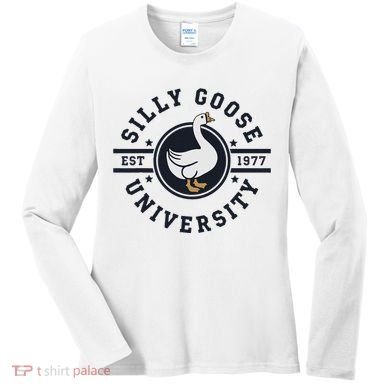 Silly Goose U.N.I.V.E.R.S.I.T.Y Women's Long Sleeve Shirt