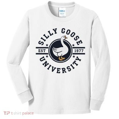 Silly Goose U.N.I.V.E.R.S.I.T.Y Kids Long Sleeve Shirt