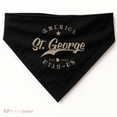 St. George Ut Utah USA-Made Doggie Bandana