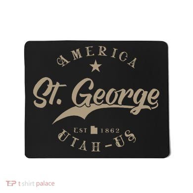 St. George Ut Utah Mousepad