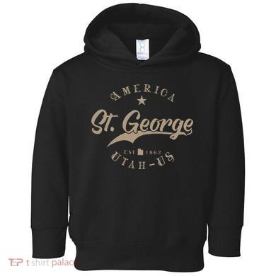 St. George Ut Utah Toddler Hoodie