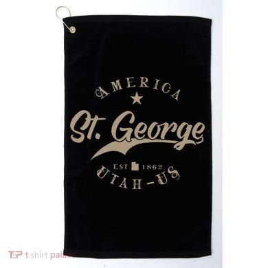 St. George Ut Utah Golf Towel