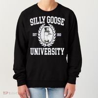 Silly Goose University Silly Goose Meme Costume Women's Sweatshirt thumb 0