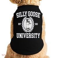 Silly Goose University Silly Goose Meme Costume Doggie Tank thumb 0