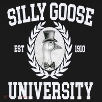 Silly Goose University Silly Goose Meme Costume Ornament thumb 1