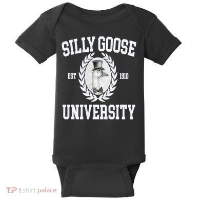 Silly Goose University Silly Goose Meme Costume Baby Bodysuit