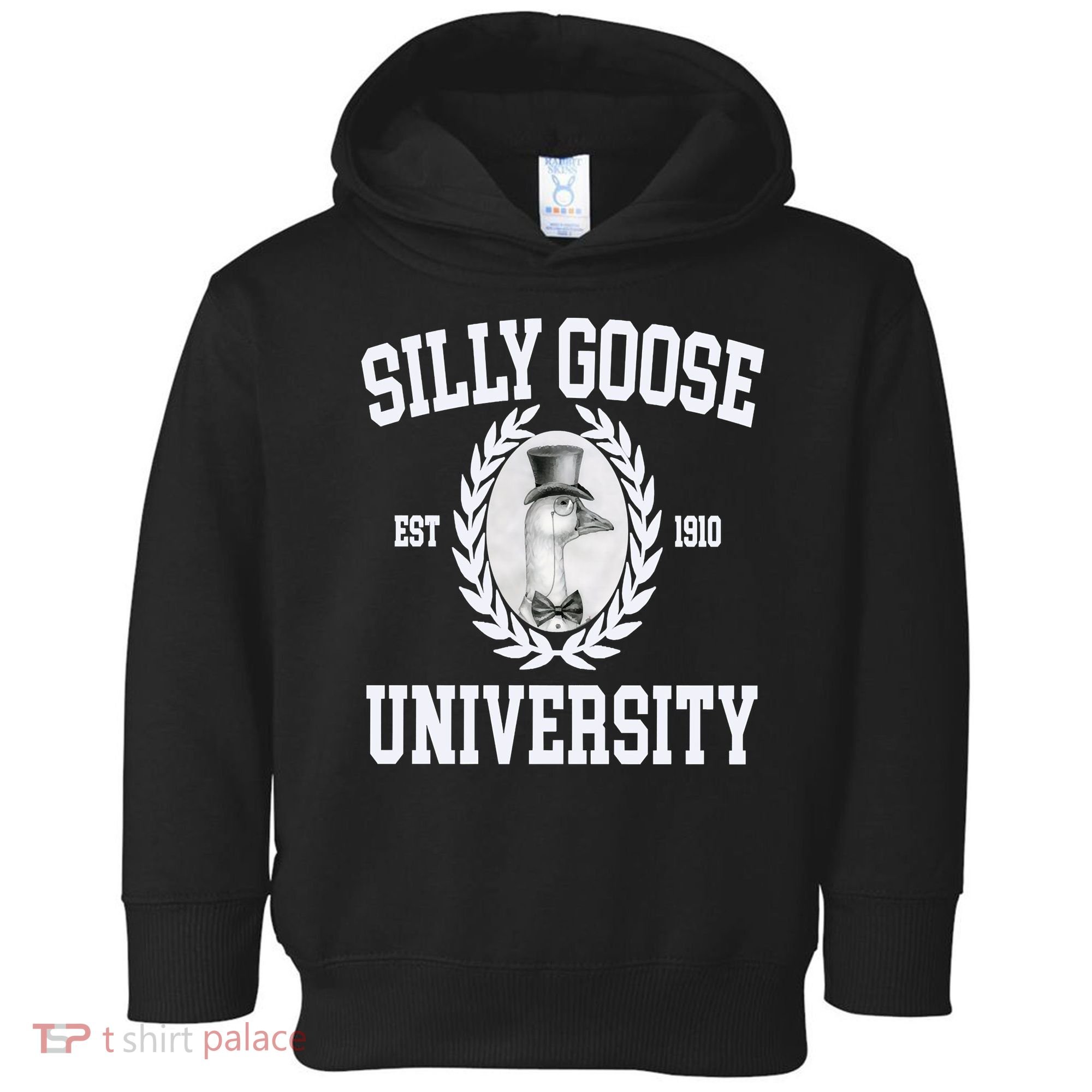 Silly Goose University Silly Goose Meme Costume Toddler Hoodie