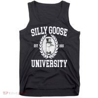 Silly Goose University Silly Goose Meme Costume Tank Top thumb 0