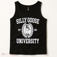 Silly Goose University Silly Goose Meme Costume Tank Top thumb 2