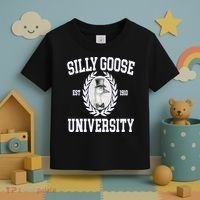 Silly Goose University Silly Goose Meme Costume Toddler T-Shirt thumb 3